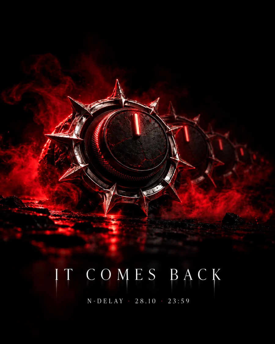 N-DELAY teaser: it comes back, 28.10 at 23:59