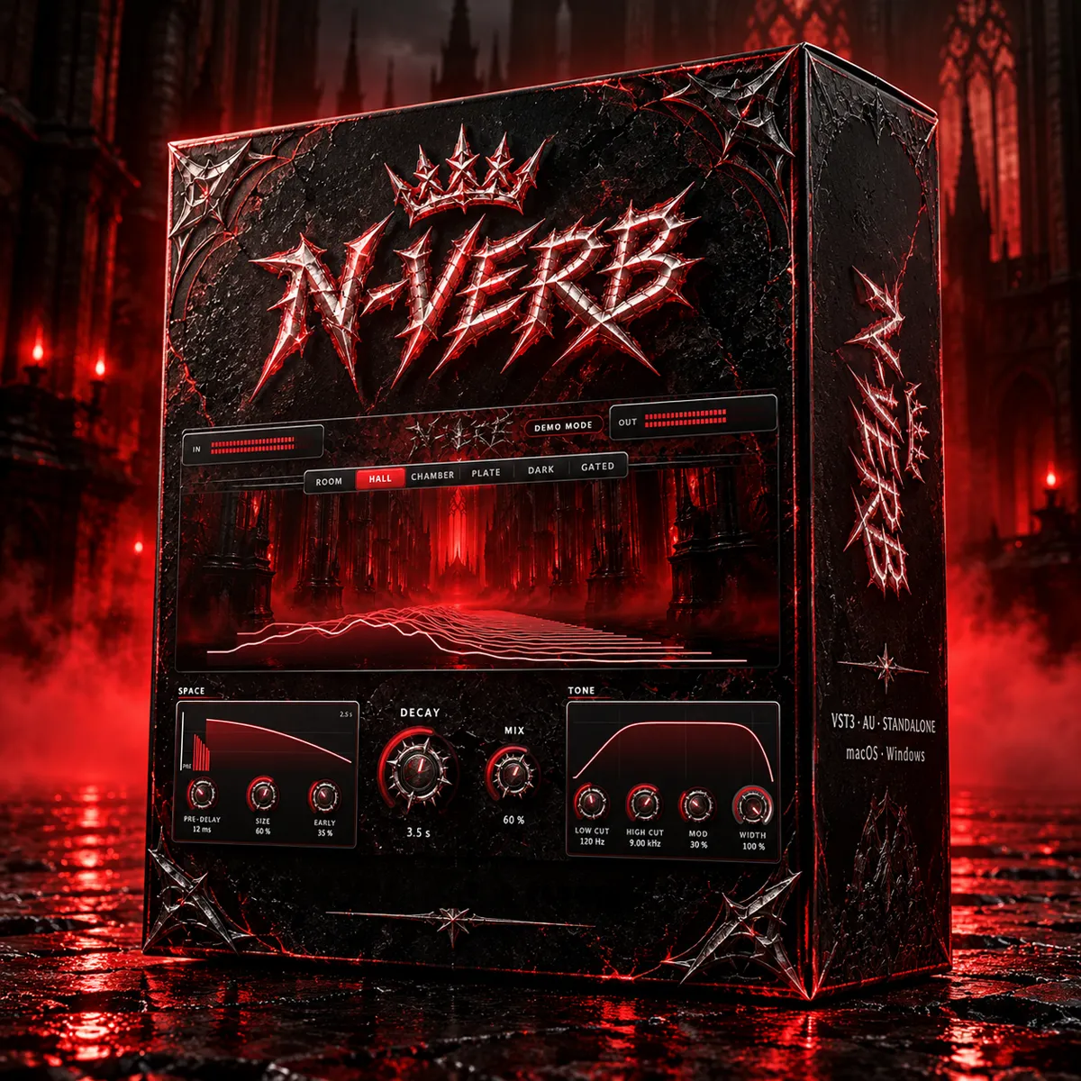 N-VERB reverb plugin box