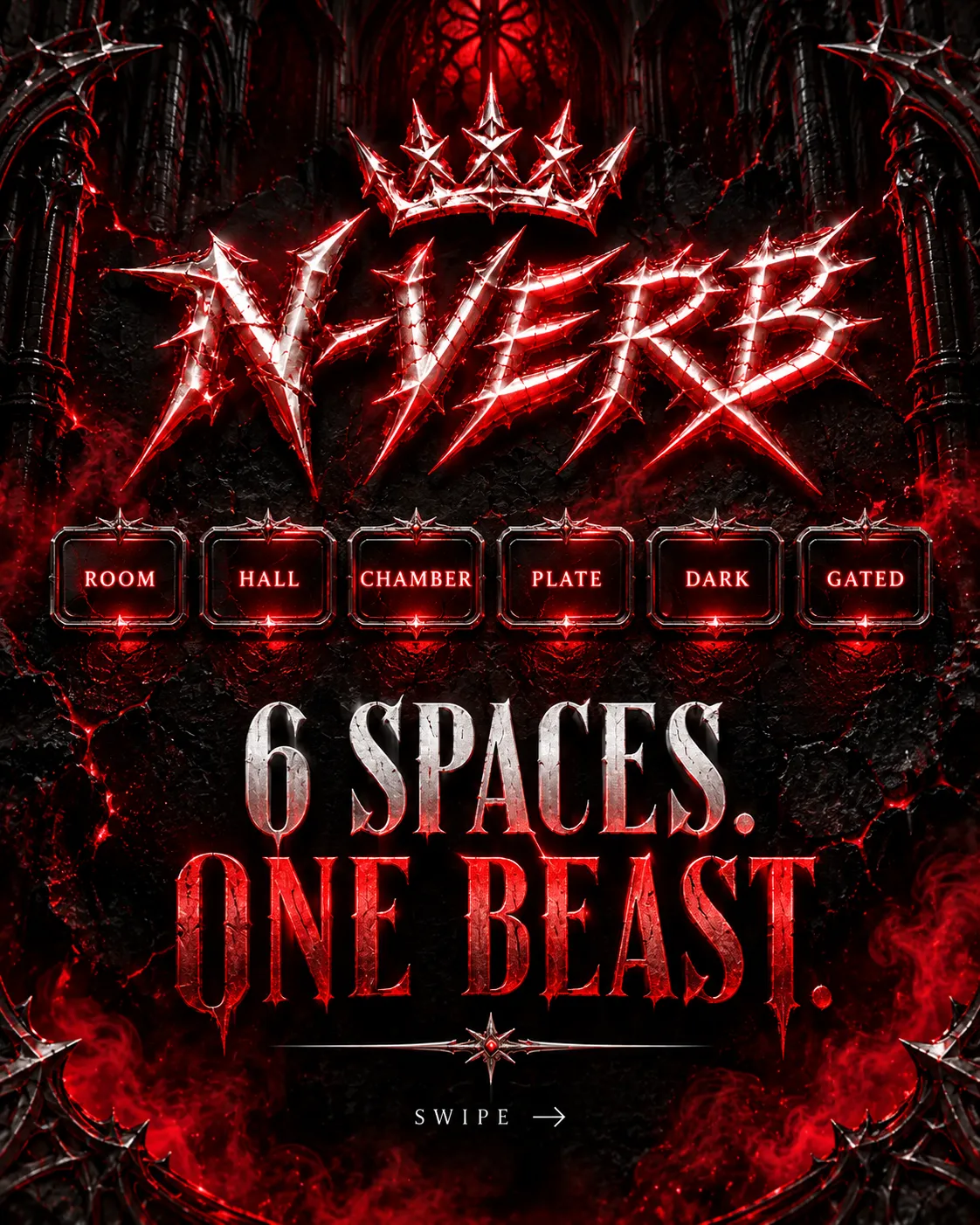 N-VERB: six spaces, one beast